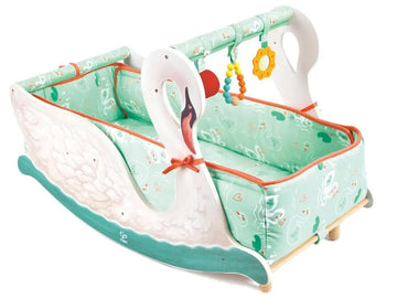 Hape - Swan Play & Grow 2-in-1 Rocker All Toys