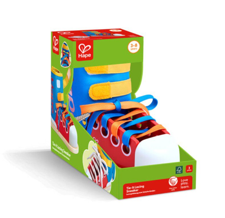 Hape - Tie-It Lacing Sneaker