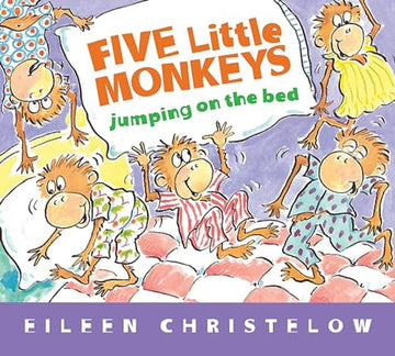 Harper Collins - Five Little Monkeys Jumping on the Bed (Padded Board Book) Books