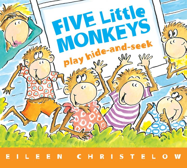Five Little Monkeys Play Hide and Seek (Board Book)