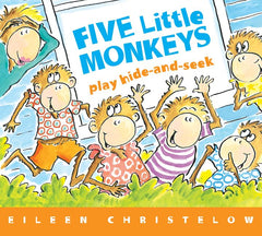 Five Little Monkeys Play Hide and Seek (Board Book)