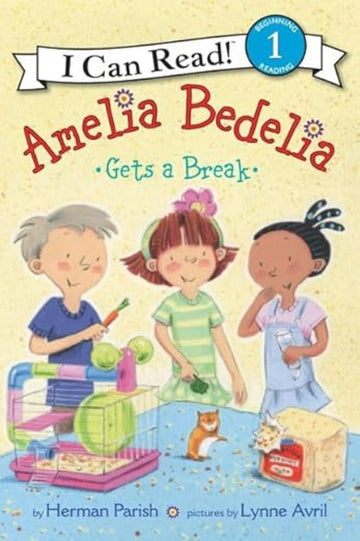 Harper Collins - I Can Read! Level 1 - Amelia Bedelia Gets A Break (Hard Cover) Books