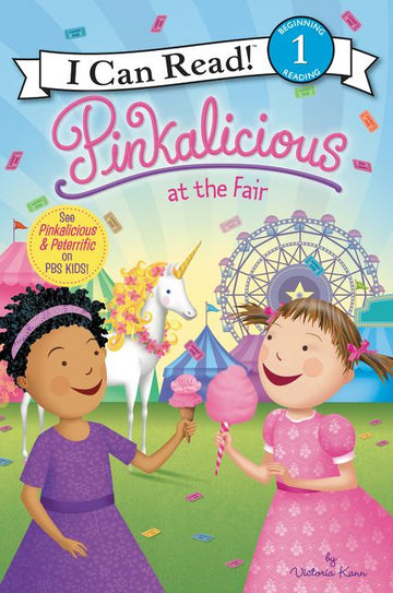 Harper Collins - I Can Read! Level 1 - Pinkalicious at the Fair Books