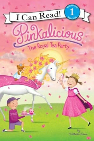 Harper Collins - I Can Read! Level 1 - Pinkalicious: The Royal Tea Party (Paperback) Books