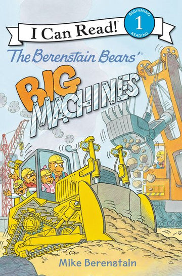 Harper Collins - I Can Read! Level 1 - The Berenstain Bears' Big Machines Books