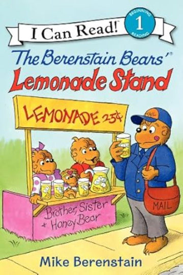 Harper Collins - I Can Read! Level 1 -  The Berenstain Bears' Lemonade Stand (Paperback) Books