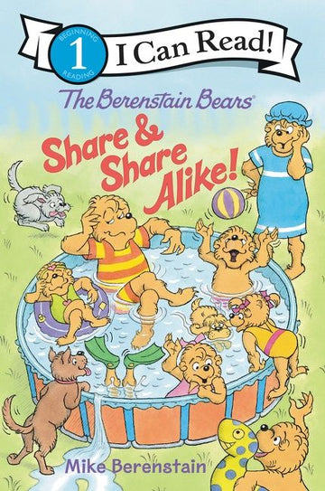 Harper Collins - I Can Read! Level 1 - The Berenstain Bears Share and Share Alike! Books
