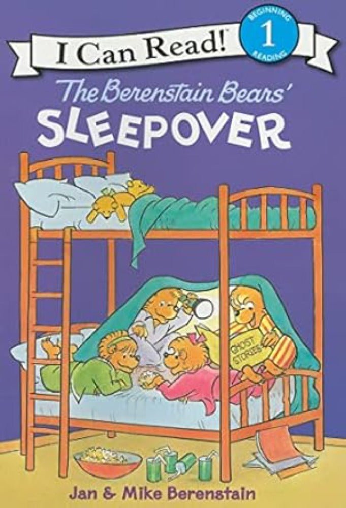 I Can Read! Level 1 - The Berenstain Bears' Sleepover (Paperback)