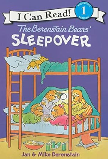 Harper Collins - I Can Read! Level 1 - The Berenstain Bears' Sleepover (Paperback) Books