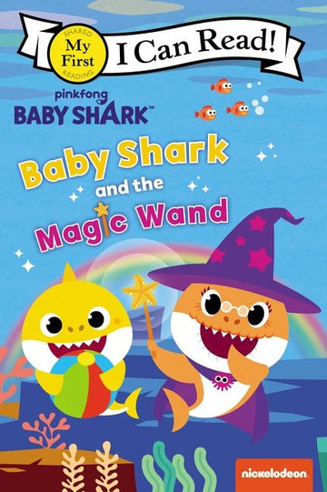 Harper Collins - My First I Can Read! - Baby Shark: Baby Shark and the Magic Wand Books