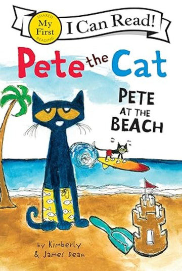 Harper Collins - My First I Can Read! Pete the Cat: Pete at the Beach (Paperback) Books