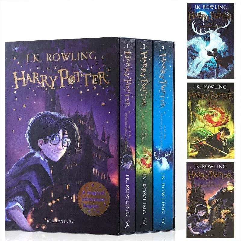 Harry Potter 1-3 Box Set: A Magical Adventure Begins - Paperback Boxed Set