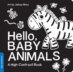 Hello, Baby Animals: A High-Contrast Book (Board Book)