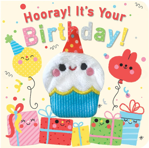 Hooray! It's Your Birthday! Puppet Book - Board Book
