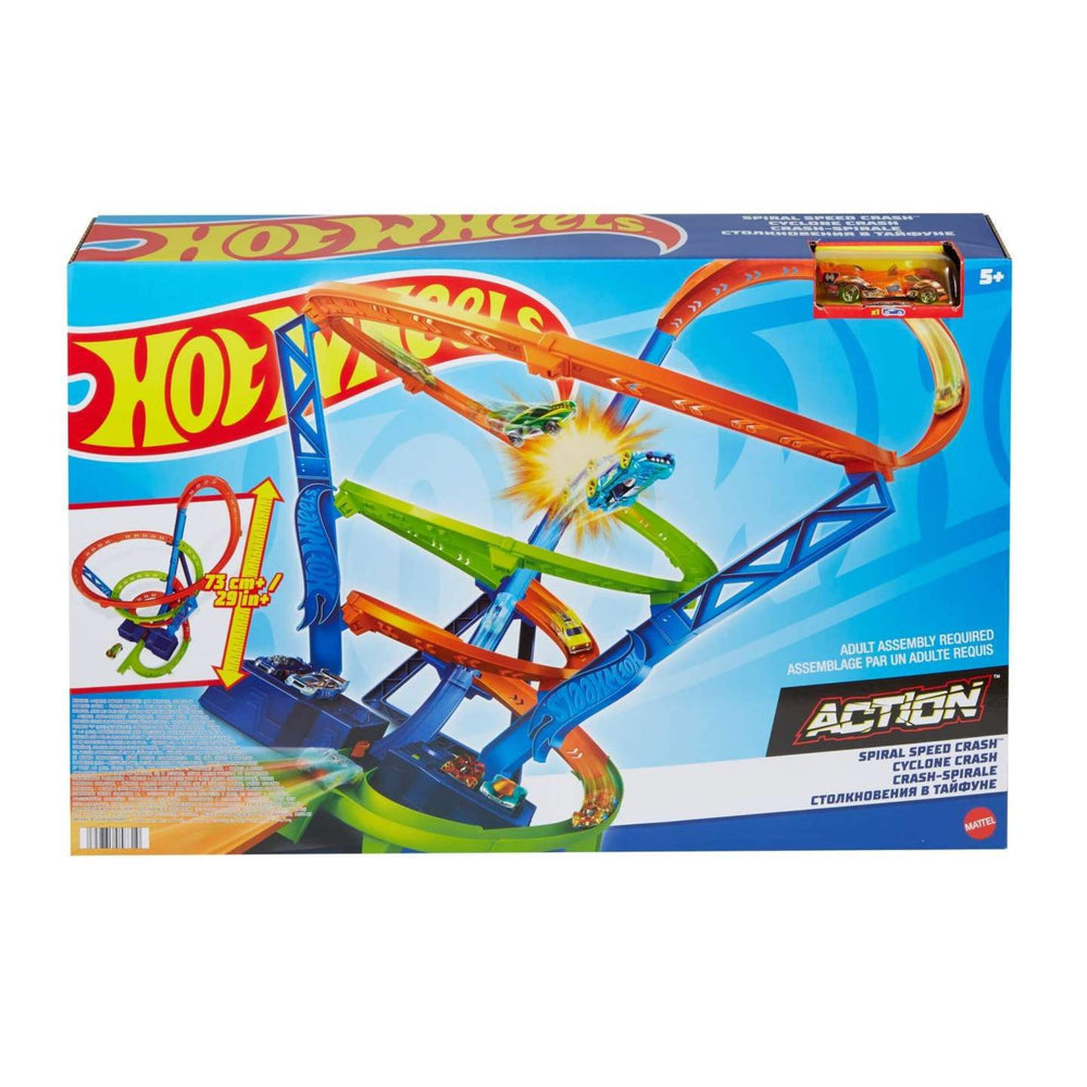 Hot Wheels - "Action" Spiral Speed Crash Set
