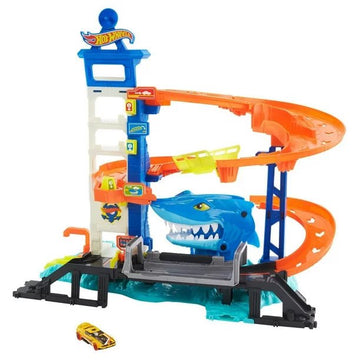 Hot Wheels - Attacking Shark Escape Playset All Toys