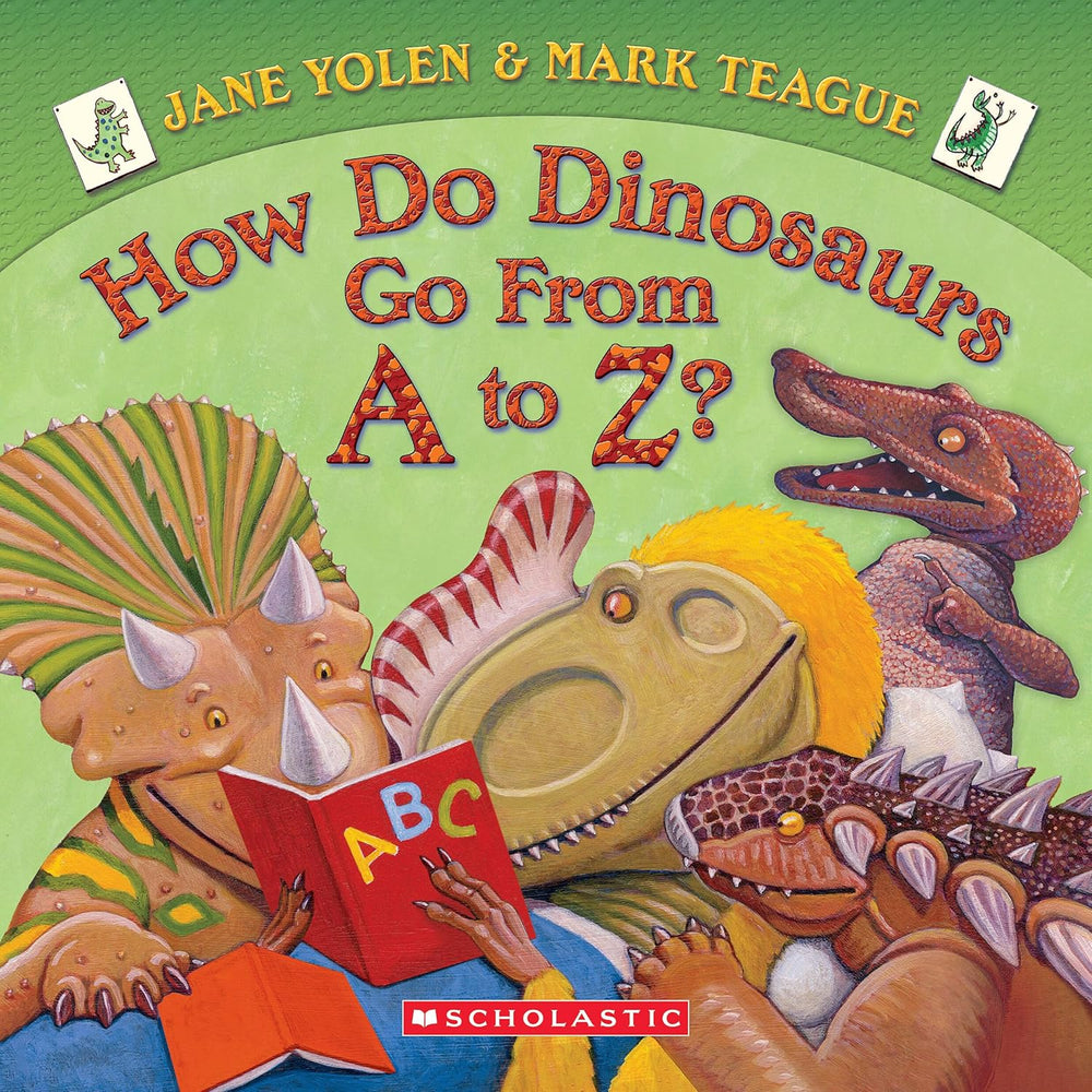 How Do Dinosaurs Go from A to Z? - Board Book