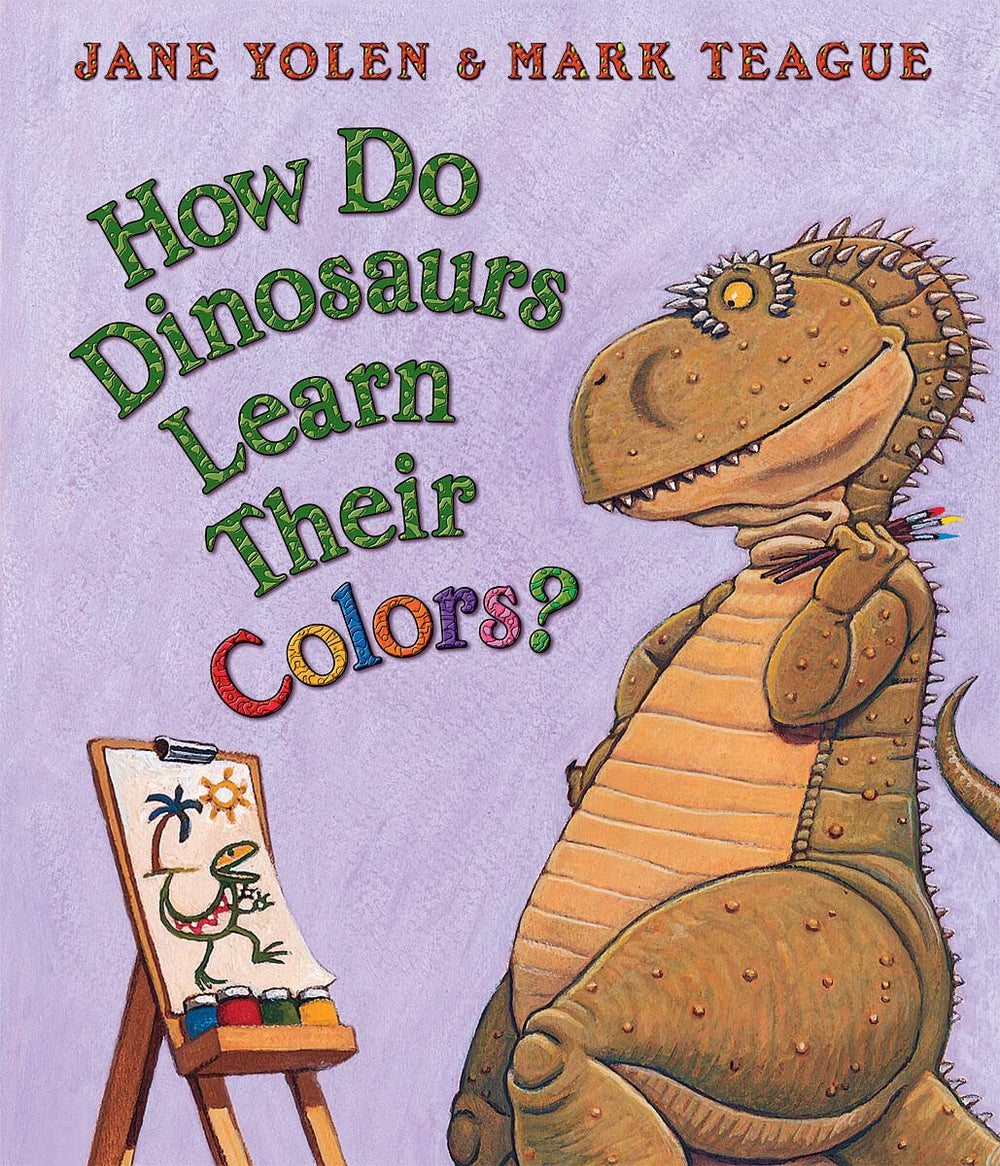 How Do Dinosaurs Learn Their Colors? - Board Book