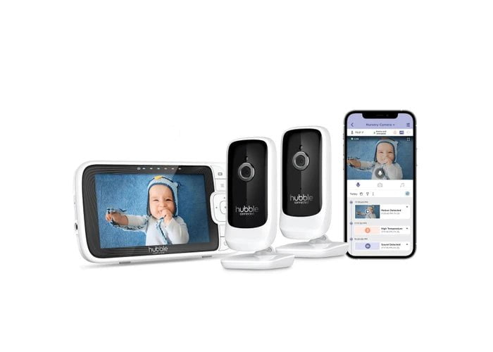 Hubble Connected - Nursery Pal Link Premium Twin Monitor