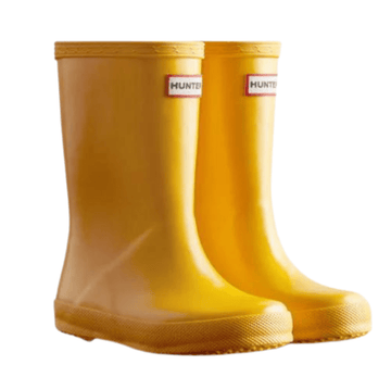 Hunter - Toddler Classic Rain Boots Yellow/Gloss Shoes & Accessories