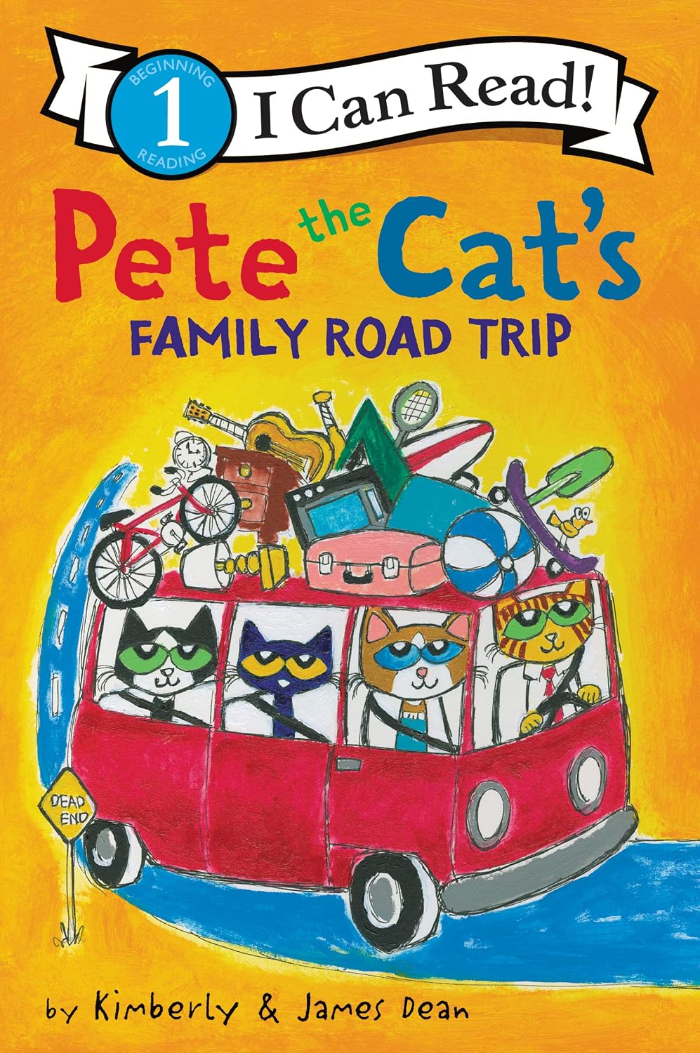 I Can Read! Level 1 - Pete the Cat’s Family Road Trip (Paperback)