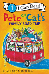 I Can Read! Level 1 - Pete the Cat’s Family Road Trip (Paperback)