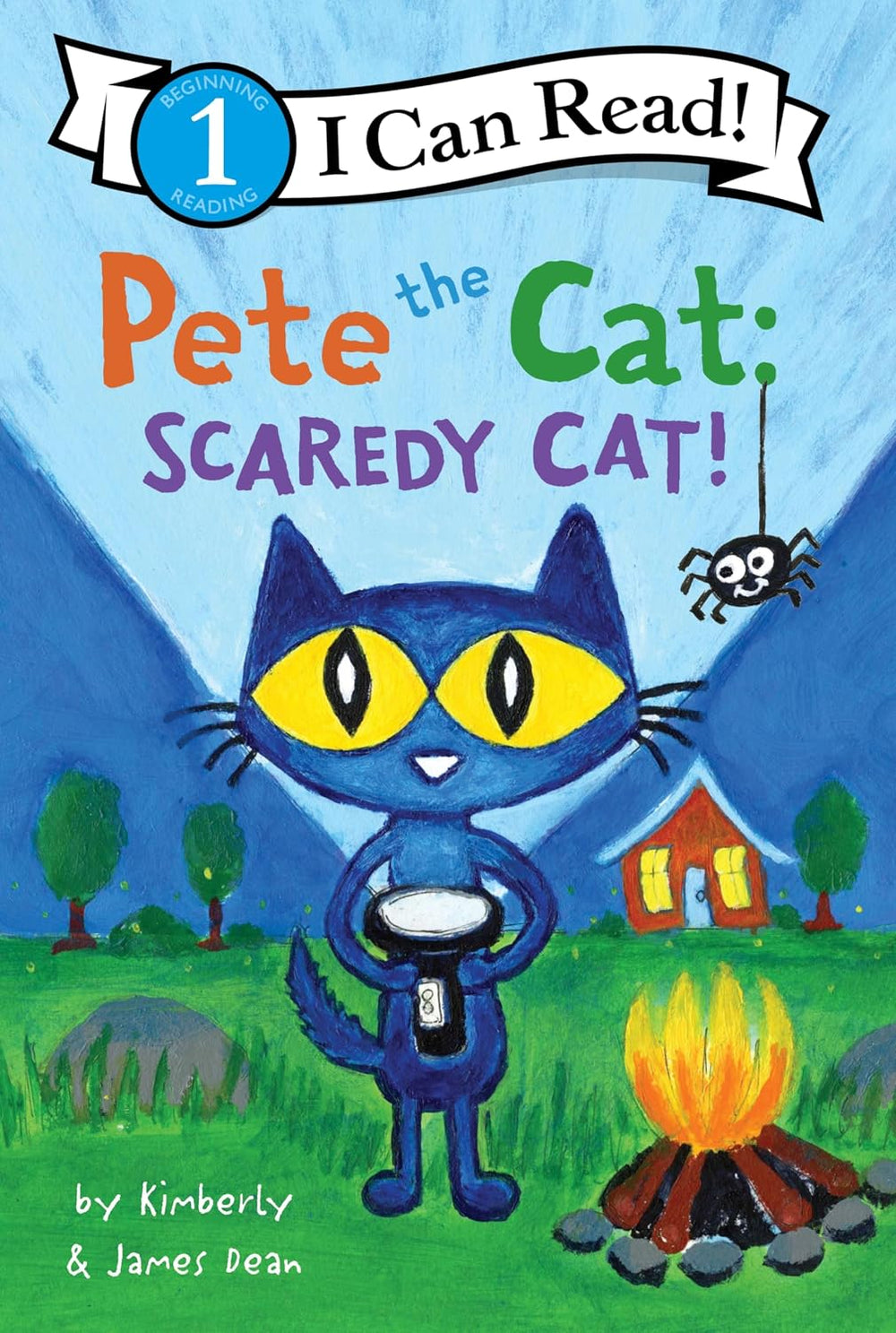 I Can Read! Level 1 - Pete the Cat: Scaredy Cat! (Paperback)