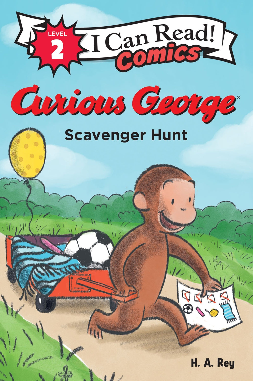 I Can Read! Level 2 - Curious George: Scavenger Hunt (Paperback)