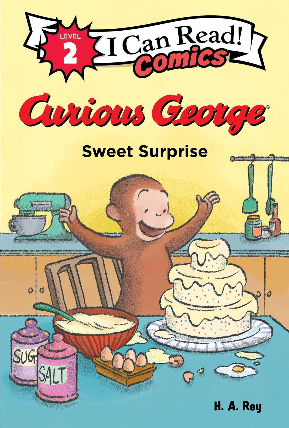 I Can Read! Level 2 - Curious George: Sweet Surprise (Paperback)