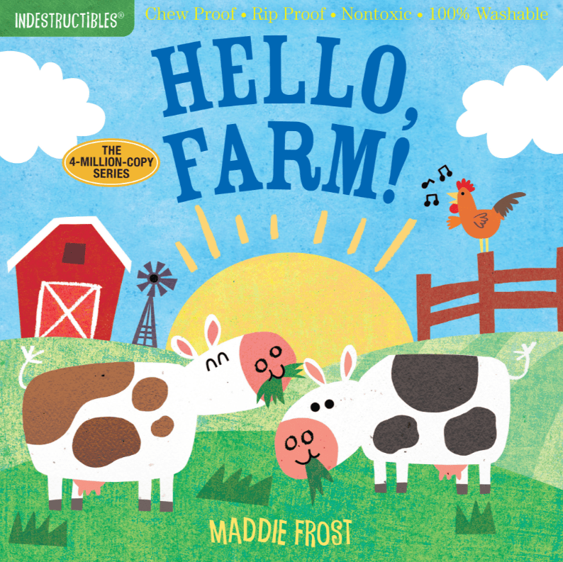 Indestructibles: Hello, Farm! - Paperback For Babies