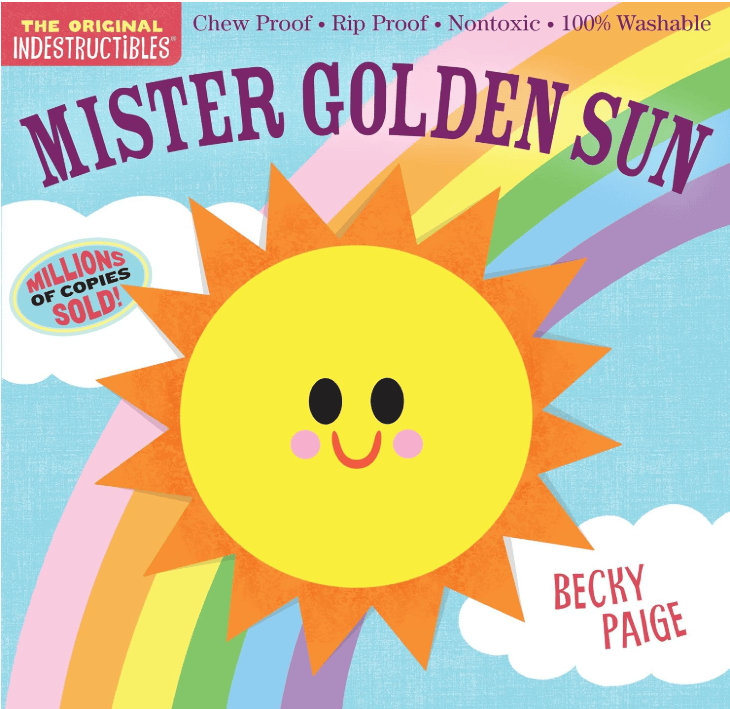 Indestructibles - Mister Golden Sun - Paperback for Babies