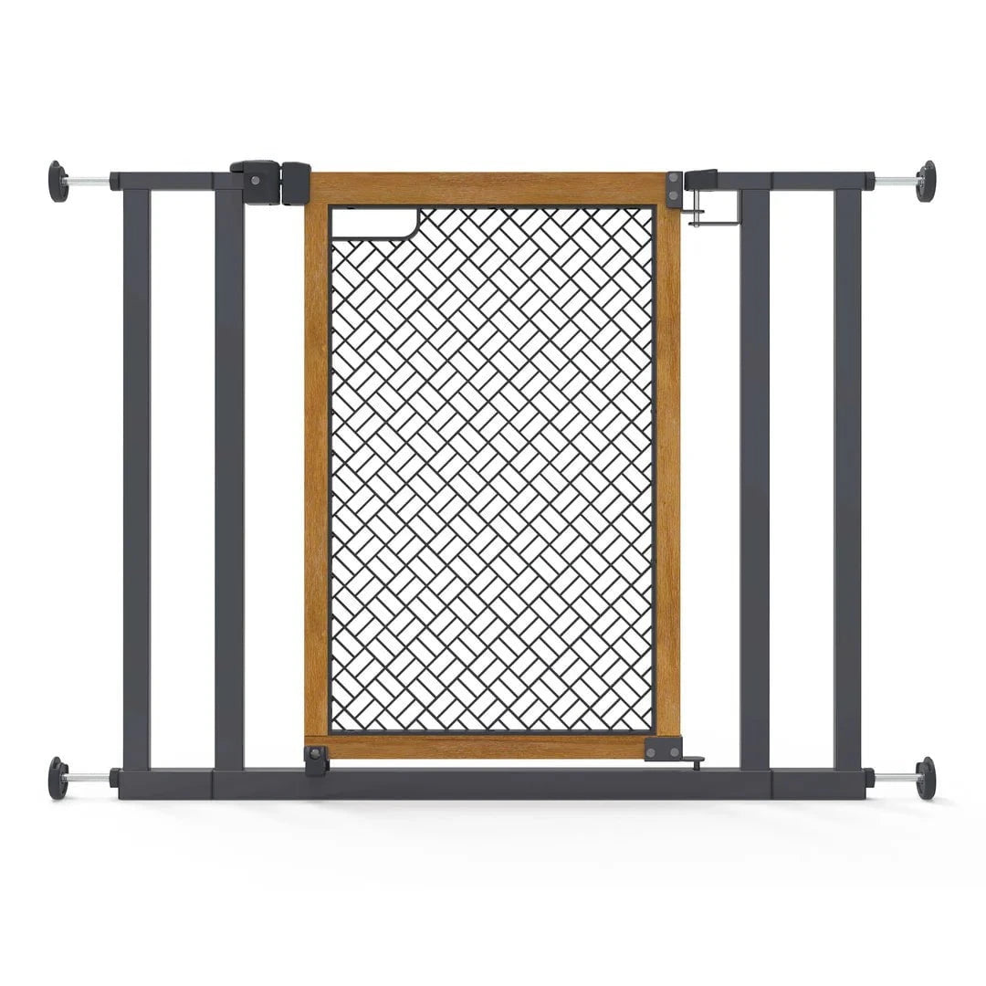Ingenuity Modern Décor Safety Gate, combining safety with stylish décor for contemporary home childproofing.