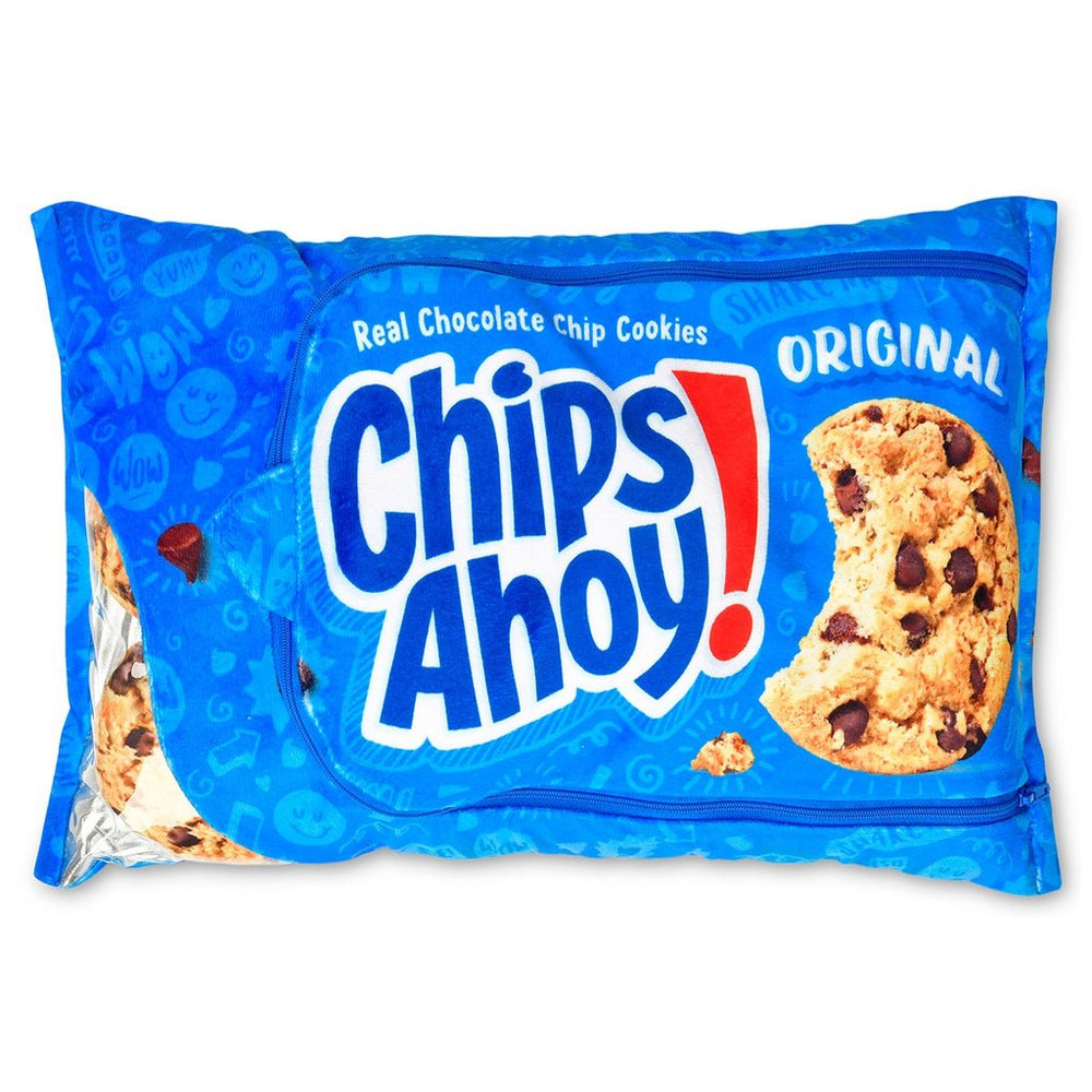 iscream - Chips Ahoy! Cookies Packaging Interactive Plush Pillow
