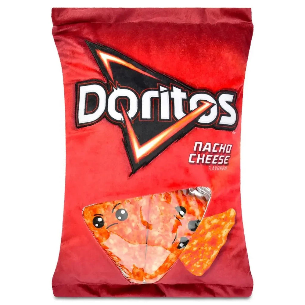 iscream -  Doritos Nacho Chips Packaging Interactive Plush Pillow