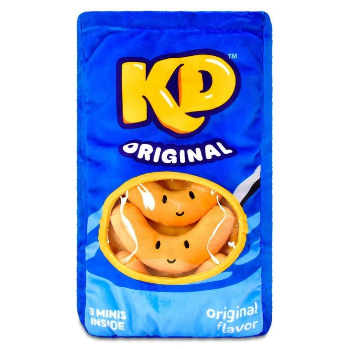 iscream - Kraft Dinner Original Packaging Interactive Plush Pillow