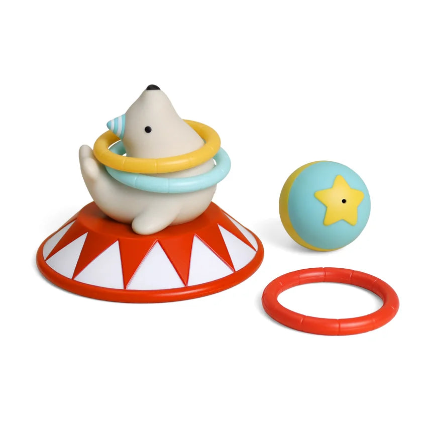 Itzy Ritzy - Circus Ring Toss - Bath Toy