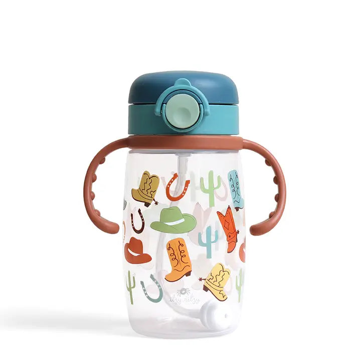 Itzy Ritzy - Itzy Sips - Weighted Straw Cup With Snap-Close Lid