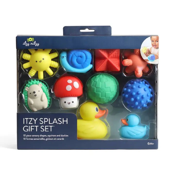 Itzy Ritzy - Itzy Splash Gift Set Soft Bath + Water Toys