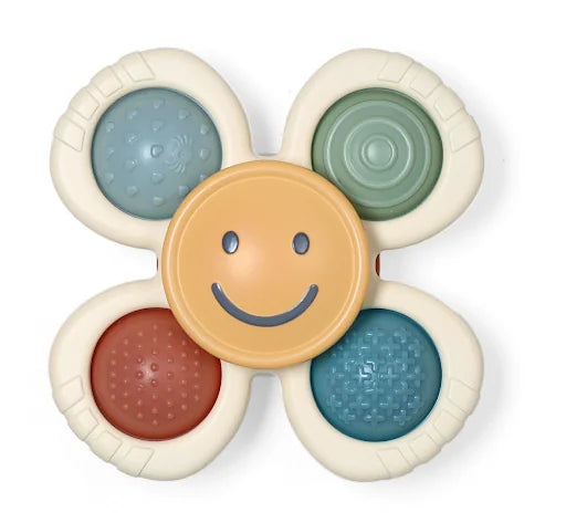 Itzy Ritzy - Pop & Whirl Suction Cup Sensory Spinner Toy