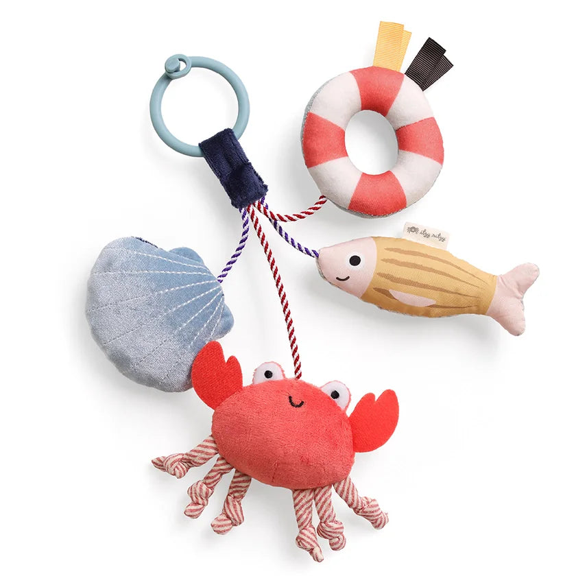 Itzy Ritzy - Travel Charms - Sensory Teether Toy