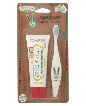 Jack N Jill - Tooth Buddy Pack - Toothpaste + Kids Toothbrush Healthcare