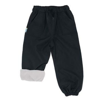 Jan & Jul - Cozy-Dry Fleece Lined Rain Pants Black / 1T Winter Essentials