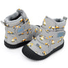 Jan & Jul - Toasty-Dry Insulated Ankle Boots - Little Kid Grey Construction / 5 Shoes & Accessories