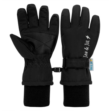 Jan & Jul - Toasty-Dry Waterproof Snow Gloves Black / M/4-6Y Winter Essentials