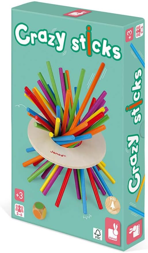 Janod - Crazy Sticks: Game of Skill