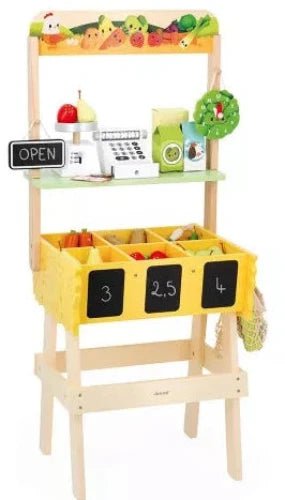 Janod - Farm Market Pretend Play