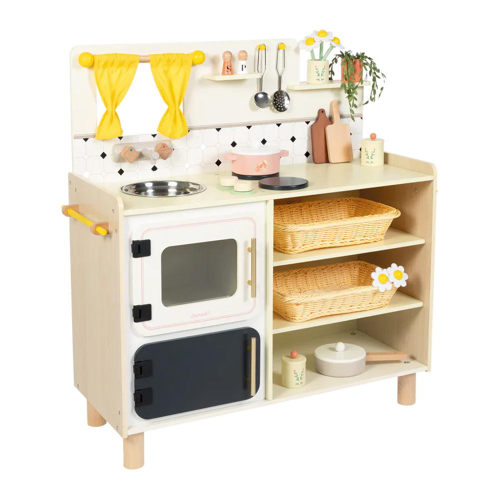 Janod - Grand Kitchen Wooden Toy Set