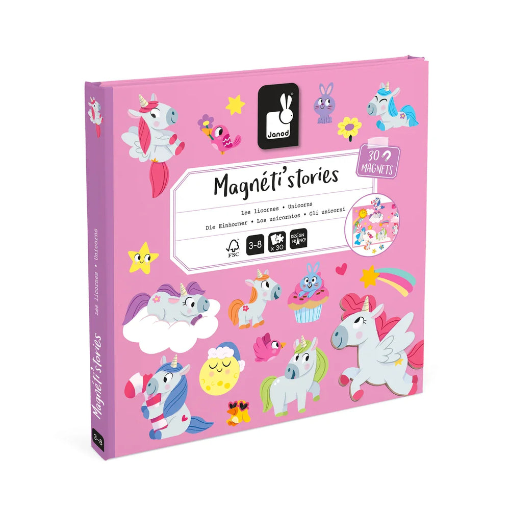 Janod - Magnéti’stories Unicorns - Magnetic Storytelling Game