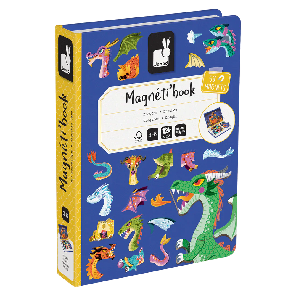 Janod - Magnetibook - Dragons