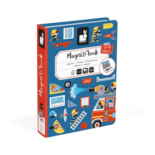 Janod - Magnetibook - Firefighters
